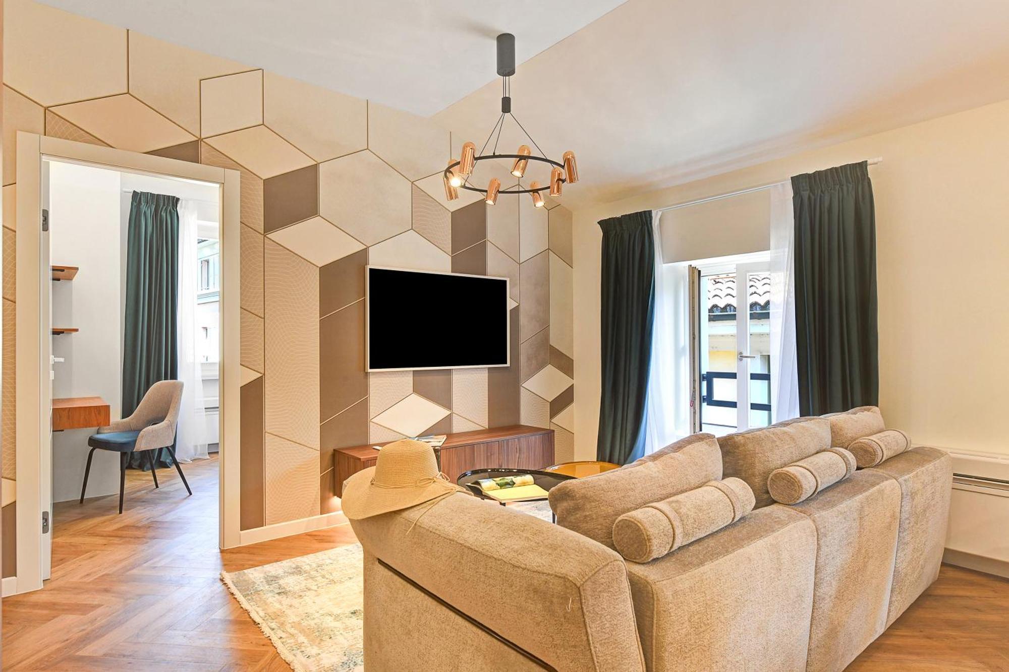 Novos Central Apartments Lugano Luaran gambar