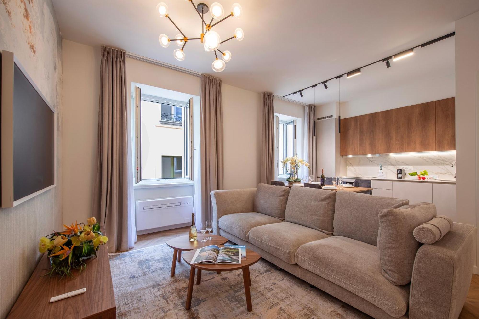 Novos Central Apartments Lugano Luaran gambar